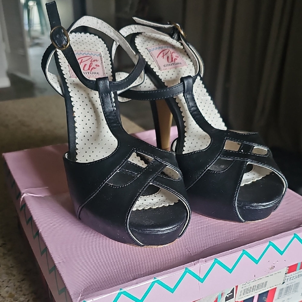 Pinup Couture Platform Heels